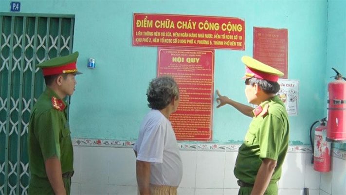 Tăng cường các biện pháp đảm bảo an toàn phòng cháy khu vực đông dân cư
