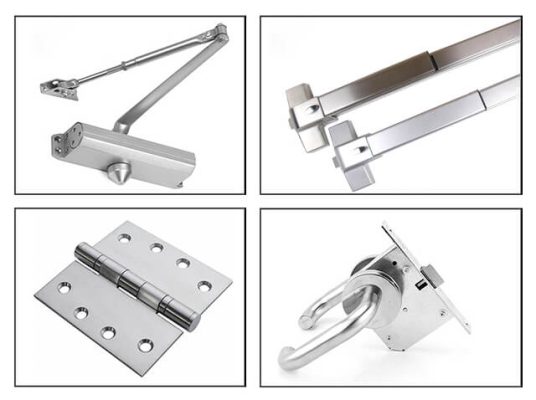 Vai trò của một số loại phụ kiện cửa thép chống cháy