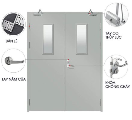 Tại sao phụ kiện cửa thép ảnh hưởng đến độ bền cửa?